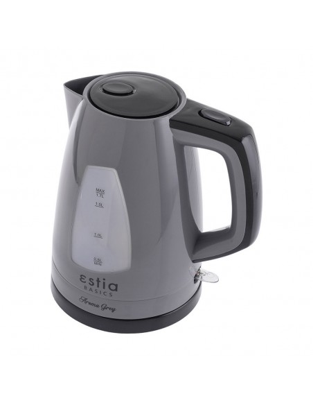 Ηλεκτρικός Βραστήρας 1.7Lt εstia Aroma Grey 06-10089