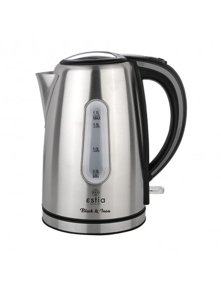 Ηλεκτρικός Βραστήρας 1.7Lt εstia Infinity Black&Inox 06-10102