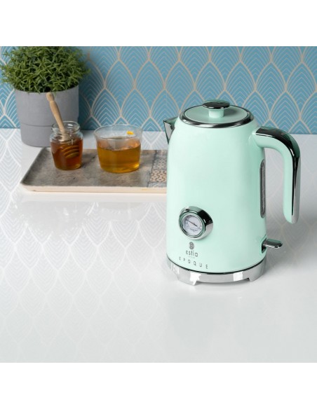 Βραστήρας Ανοξείδωτος Retro Epoque 2200W 1.7lt Mint 06-19426