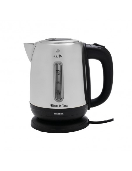 Βραστήρας Ανοξείδωτος Black & Inox 1.2lt 1630W 06-17248