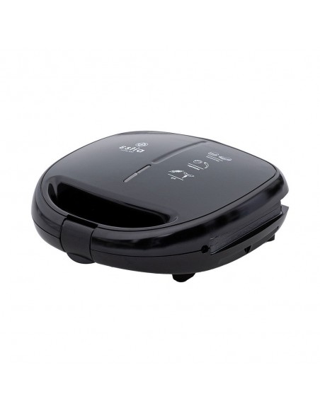 Τοστιέρα Με Αποσπώμενες Πλάκες Black & Inox 850W εstia 06-10041
