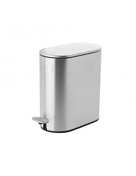 Χαρτοδοχείο Slim Soft Close 5lt Inox Mat εstia 02-5542