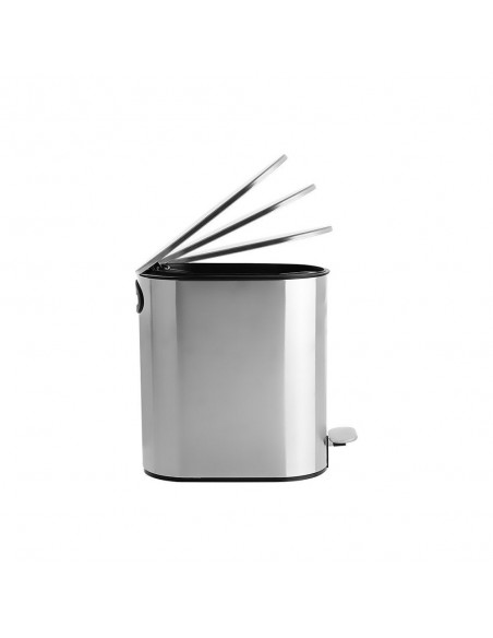 Χαρτοδοχείο Slim Soft Close 5lt Inox Mat εstia 02-5542