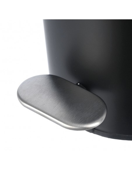 Χαρτοδοχείο Slim Soft Close 5lt Inox Mat εstia 02-5542