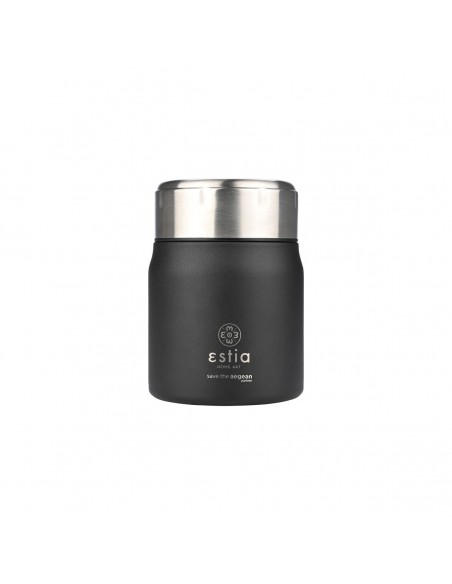 Θερμός Lunch Pot Save The Aegean 0.5lt εstia 01-21658 Midnight Black