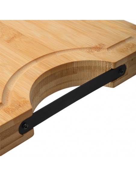 Επιφάνεια Κοπής Bamboo 35x25 Με Μεταλλική Λαβή εstia 01-18429
