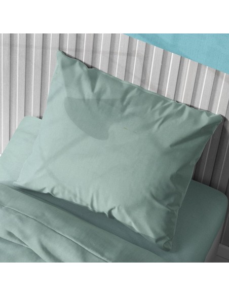 Μαξιλαροθήκη Ύπνου 50x70 Dimcol Solid 497 Aqua