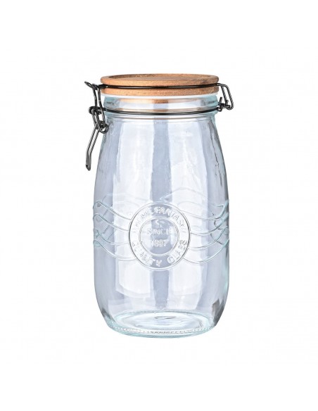Γυάλινο Δοχείο Αποθήκευσης Allure 1500ml Με Κλιπ Καπάκι εstia 01-23911