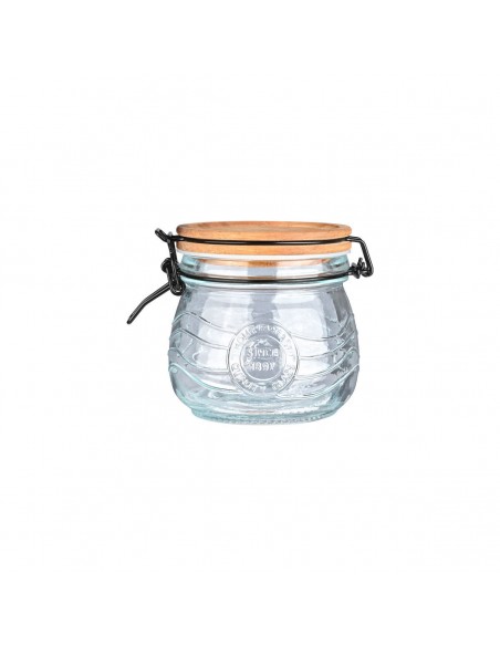 Γυάλινο Δοχείο Αποθήκευσης Allure 500ml Με Κλιπ Καπάκι εstia 01-23881