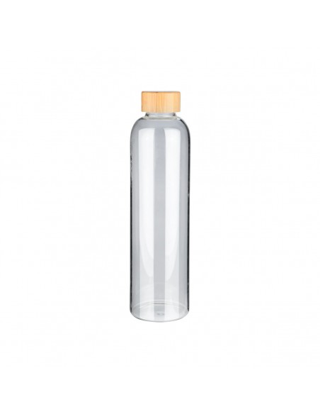ΜΠΟΥΚΑΛΙ ΓΥΑΛΙΝΟ 1000ml ΜΕ ΚΑΠΑΚΙ BAMBOO ESTIA 01-21856