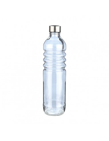 Μπουκάλι Νερού Γυάλινο 1250ml Με Μεταλλικό...