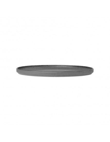 Πιάτο Ρηχό Κάθετο Πορσελάνινο 21cm εstia Terra Grey 07-16333