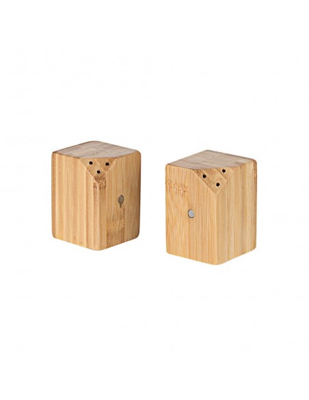 Αλατοπίπερο (Σετ 2 Τμχ) Bamboo Essentials Με Μαγνήτη εstia 01-19730