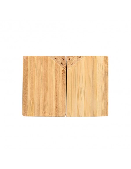 Αλατοπίπερο (Σετ 2 Τμχ) Bamboo Essentials Με Μαγνήτη εstia 01-19730