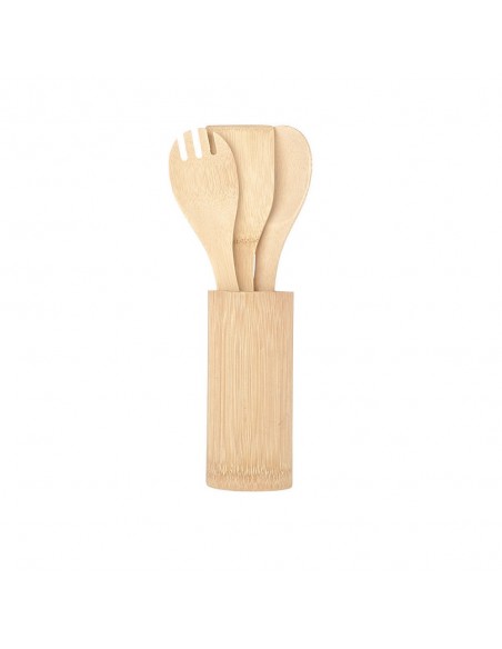 Εργαλεία Μαγειρικής Με Θήκη (Σετ 4τμχ) Bamboo Essentials εstia 02-18191