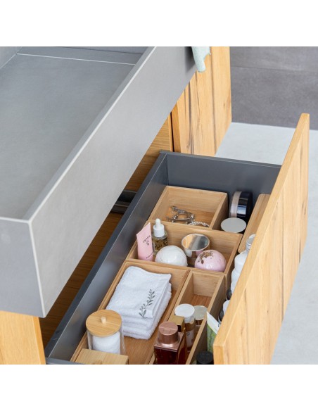 Κουτί Οργάνωσης Συρταριού Bamboo Essentials 15x23x6.8 εstia 03-17552