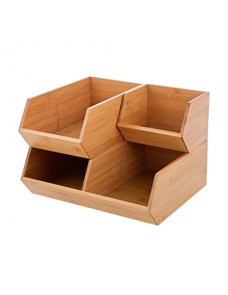 Κουτί Οργάνωσης Bamboo Essentials 35x31x12.5 εstia 03-17606