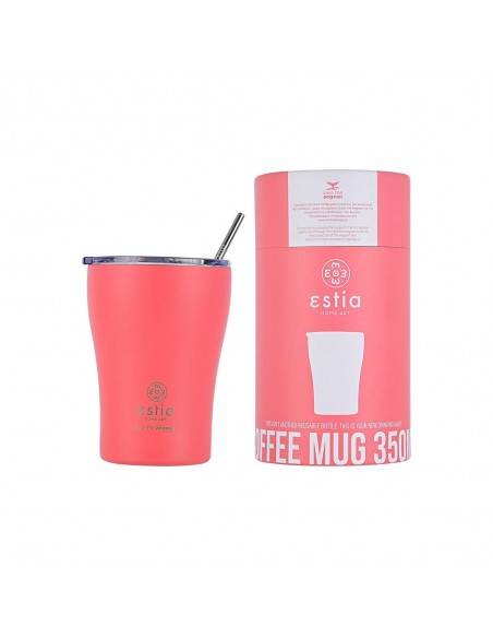 Θερμός Coffee Mug 350ml εstia Save The Aegean Fusion Coral 01-12199