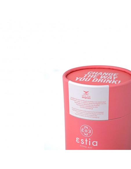 Θερμός Coffee Mug 350ml εstia Save The Aegean Fusion Coral 01-12199