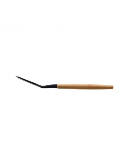 Σπάτουλα Τρυπητή Σιλικόνης Bamboo Essentials εstia 01-14636 Μαύρη