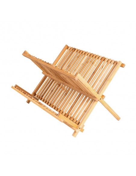 Πιατοθήκη Αναδιπλούμενη Bamboo Essentials 2 Επιπέδων 42x27.5x38 εstia 01-12977