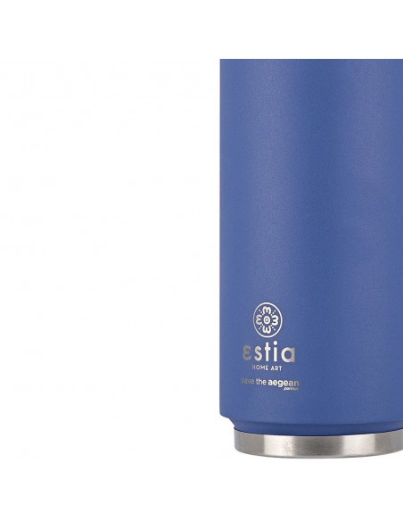 Θερμός Travel Cup 500ml Save The Aegean εstia 01-12076 Denim Blue