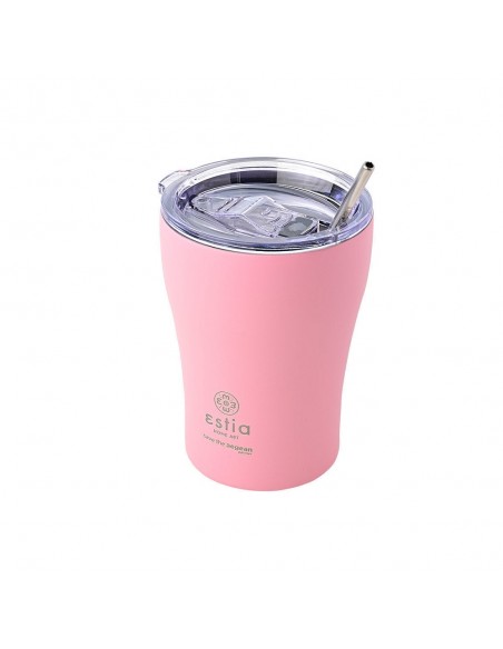 Θερμός Coffee Mug 350ml εstia Save The Aegean 01-12472 Blossom Rose εstia