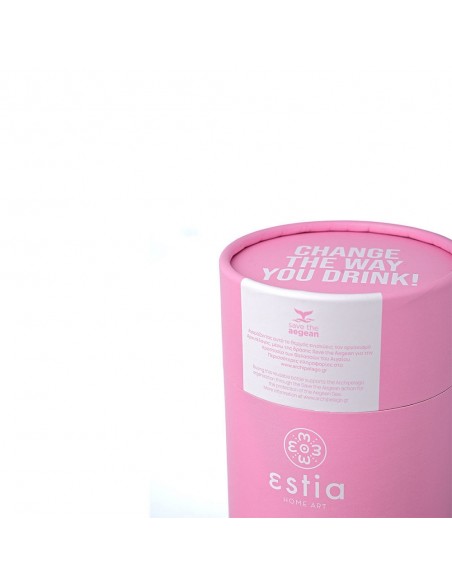 Θερμός Coffee Mug 350ml εstia Save The Aegean 01-12472 Blossom Rose εstia