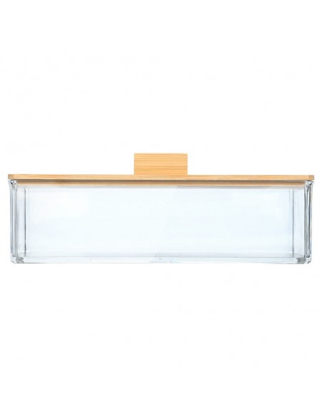 Κουτί Αποθήκευσης & Οργάνωσης Με Καπάκι Bamboo Essentials 23.3x9.4x8.8 εstia 02-17668