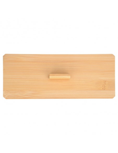 Κουτί Αποθήκευσης & Οργάνωσης Με Καπάκι Bamboo Essentials 23.3x9.4x8.8 εstia 02-17668