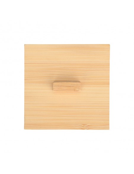 Κουτί Αποθήκευσης & Οργάνωσης Με Καπάκι Bamboo Essentials 9x9x6 εstia 02-17675