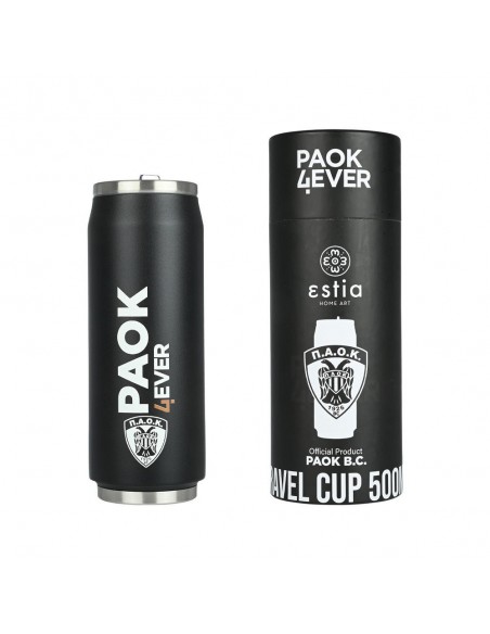 Θερμός Travel Cup 500ml εstia Paok BC Edition 00-13783
