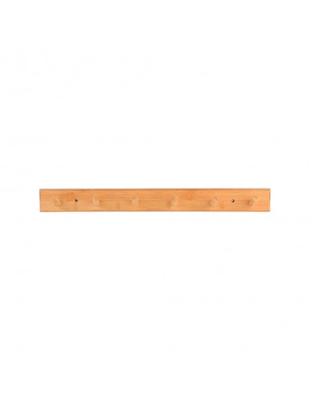 Κρεμάστρα Τοίχου 6 Θέσεων Bamboo 59x6x7cm εstia 02-18320