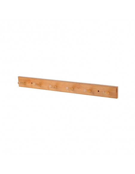 Κρεμάστρα Τοίχου 6 Θέσεων Bamboo 59x6x7cm εstia 02-18320