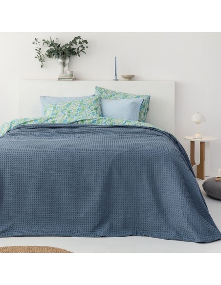 Κουβέρτα Πικέ Γίγας 250x240 Palamaiki Marcie Steel