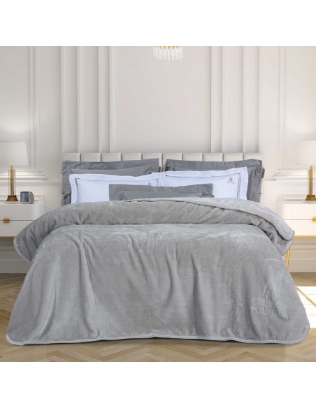 Κουβέρτα Velour Μονή160X240 Greenwich Polo Club 3442 ΑΣΗΜΙ
