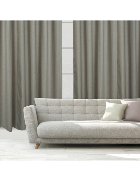 Κουρτίνα Με Κρίκους 140x270 Das Home 2259