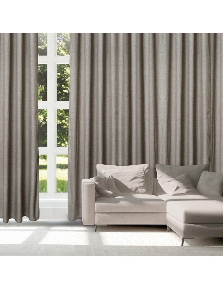 Κουρτίνα Με Κρίκους 140x270 Das Home 2251