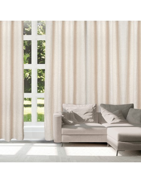 Κουρτίνα Με Κρίκους 140x270 Das Home 2250
