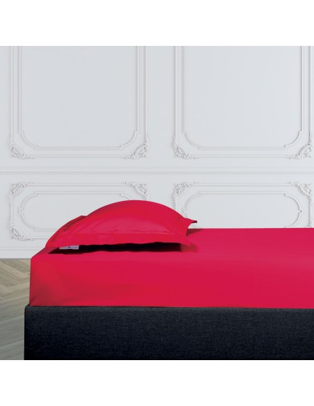 Σεντόνι Με Λάστιχο King 180X200+35 RED GREENWICH POLO CLUB 2260 ΚΟΚΚΙΝΟ