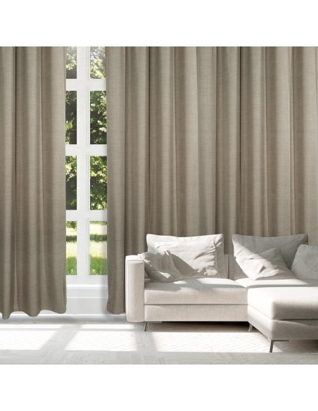Κουρτίνα Με Κρίκους 140x270 Das Home 2243