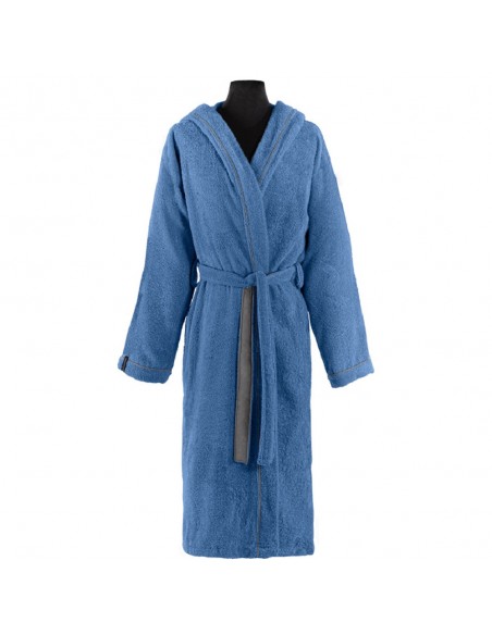 Μπουρνούζι Με Κουκούλα Guy Laroche Casual Blue