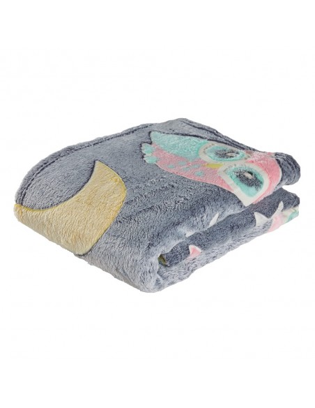 Κουβέρτα Fleece Λίκνου 80x110 Φωσφορίζουσα Das Home 4864