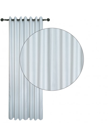 Κουρτίνα Με Κρίκους Black Out 140x270 Das Home 2253