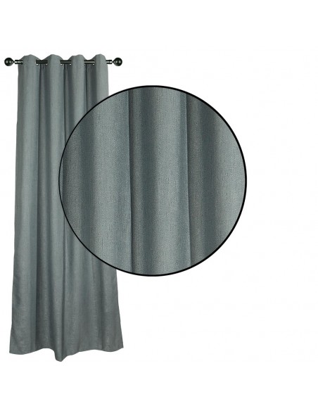 Κουρτίνα Με Κρίκους Dim Out 140x270 Das Home 2245