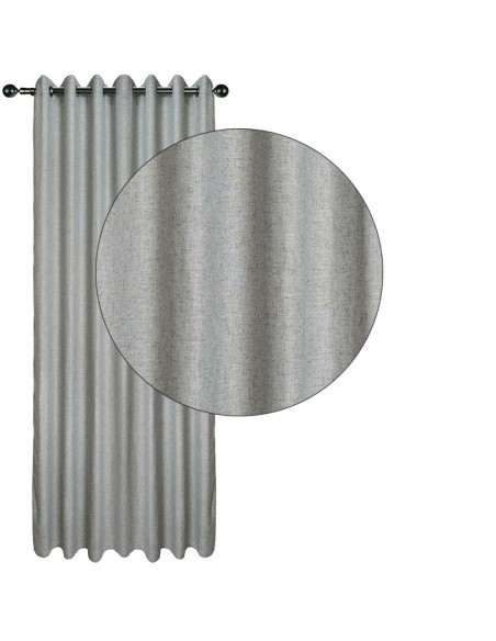 Κουρτίνα Με Κρίκους 140x270 Das Home 2252