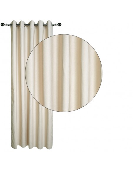 Κουρτίνα Με Κρίκους 140x270 Das Home 2257