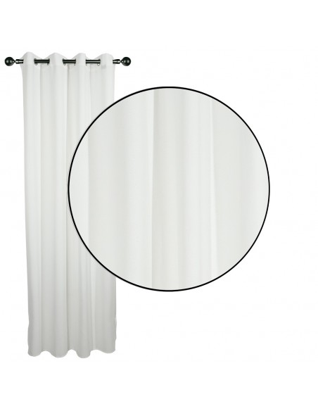 Κουρτίνα Με Κρίκους 140x270 Das Home 2233