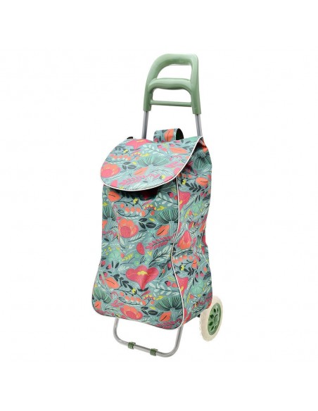Καρότσι Λαϊκής Lux Υφασμάτινο Floral 36Lt εstia 04-3357
