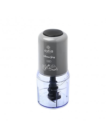 Πολυκόπτης Aroma Grey 400W Με Πλαστικό Δοχείο 500ml εstia 06-17446